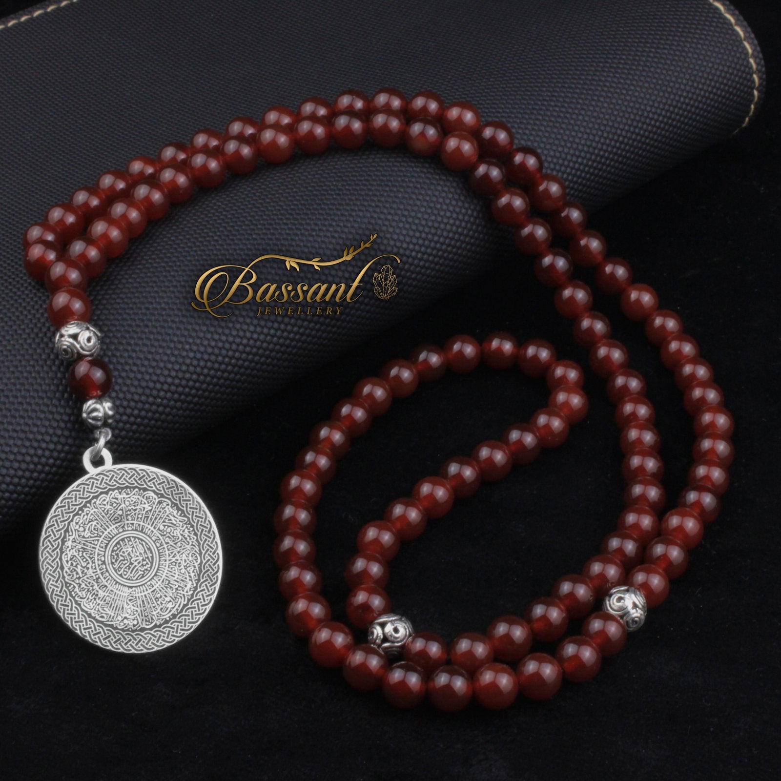 Red Agate Rosary - Bassant Jewellery