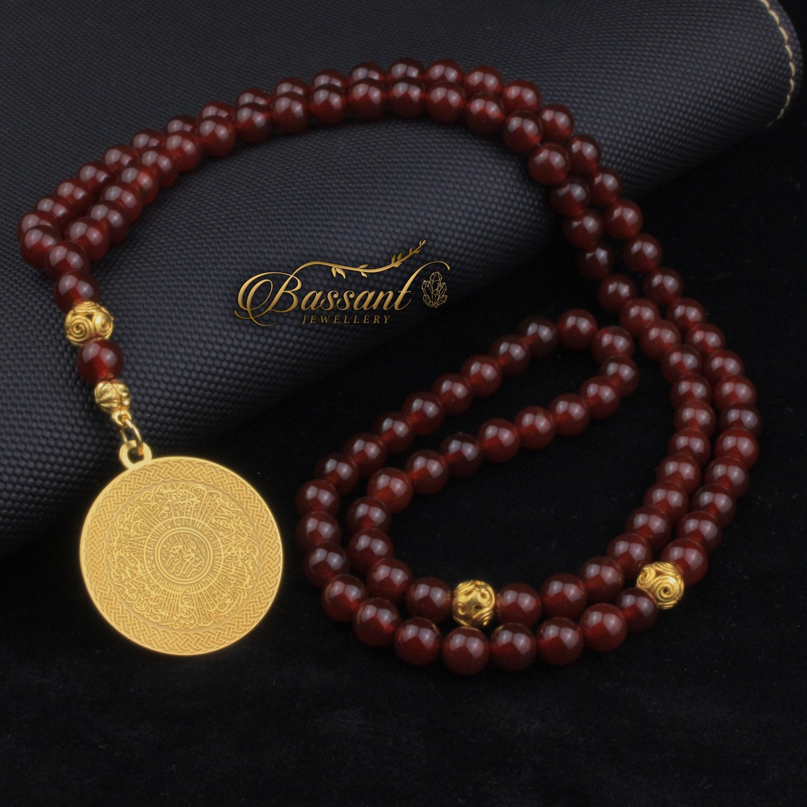 Red Agate Rosary - Bassant Jewellery