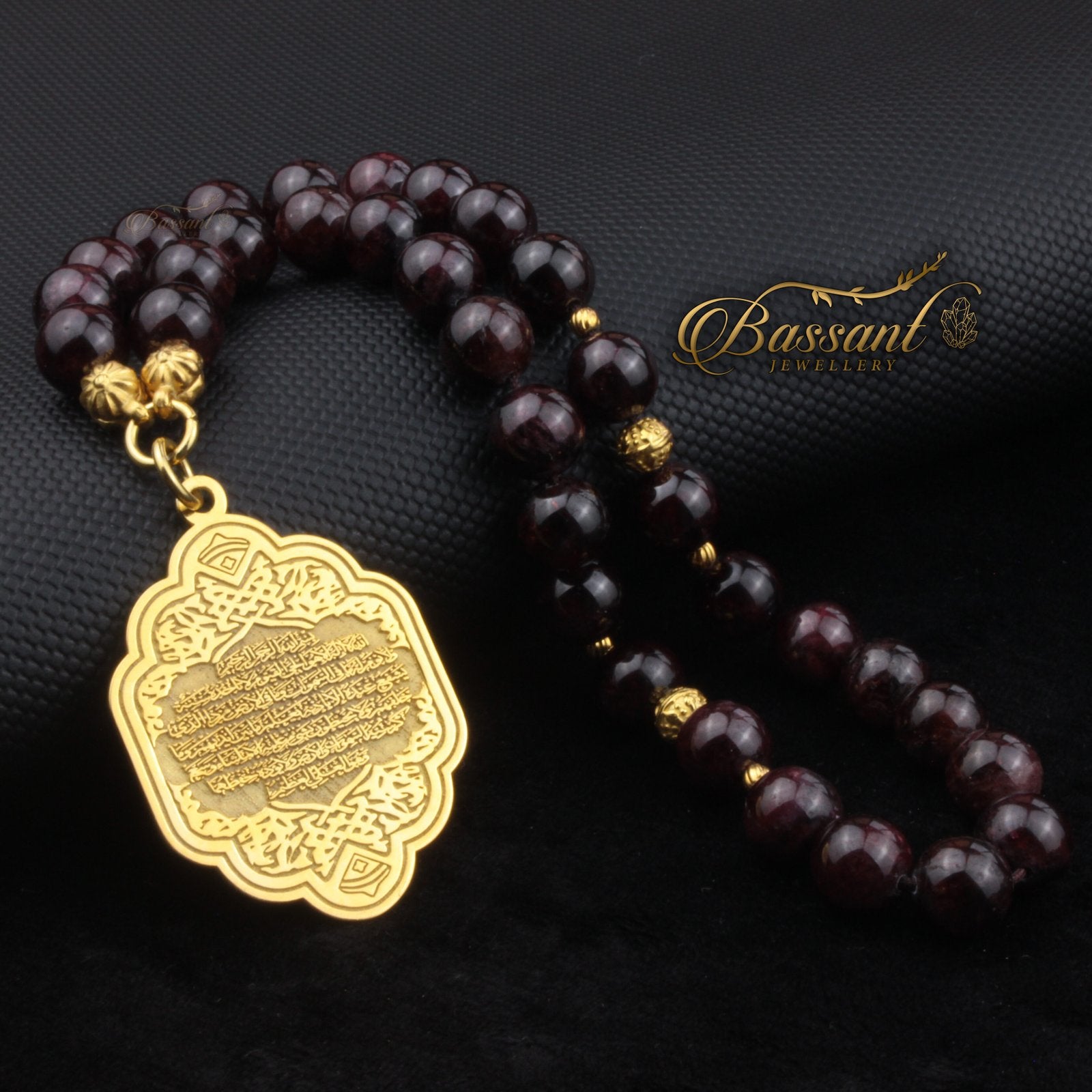 Garnet Rosary - Bassant Jewellery