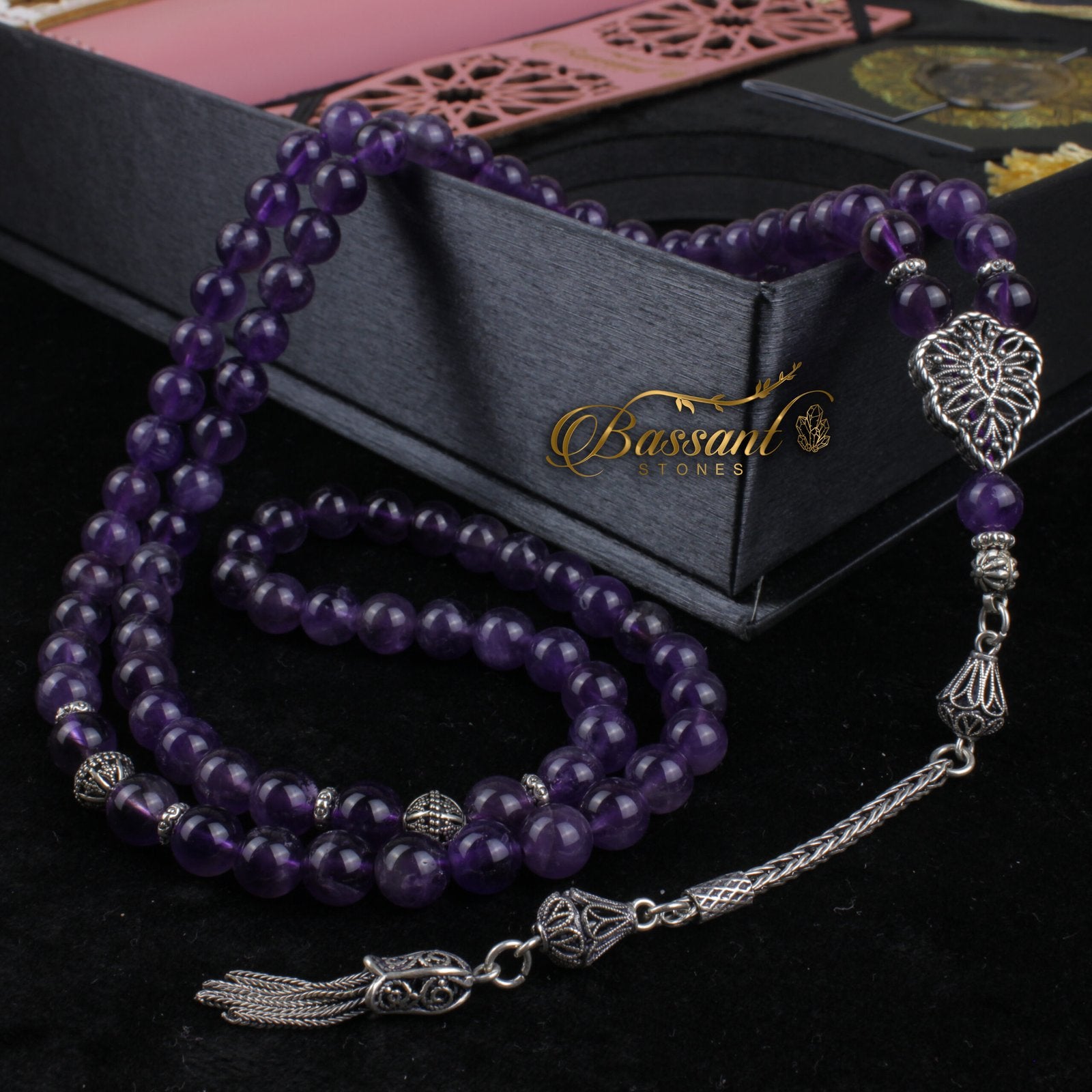 Amethyst Rosary - Bassant Jewellery