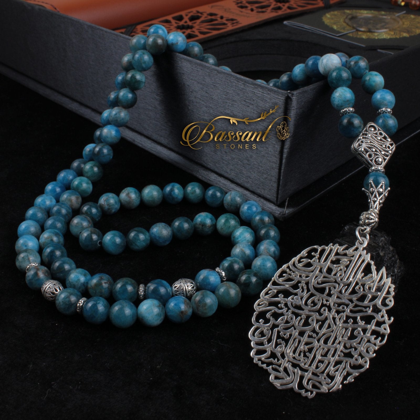 Apatite Rosary - Bassant Jewellery