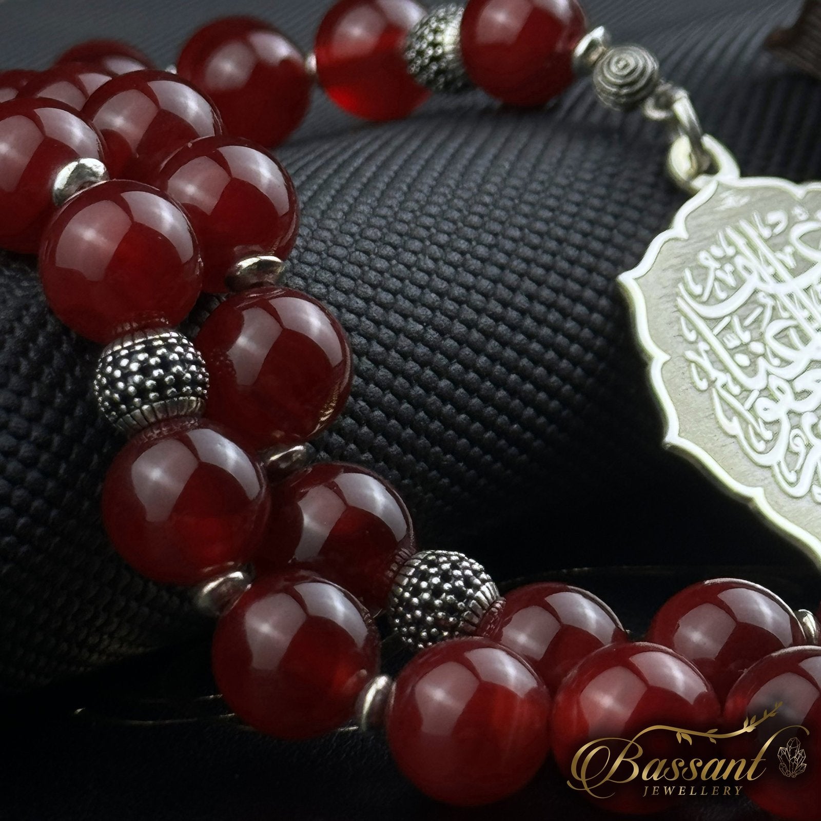 Red Agate Rosary - Bassant Jewellery