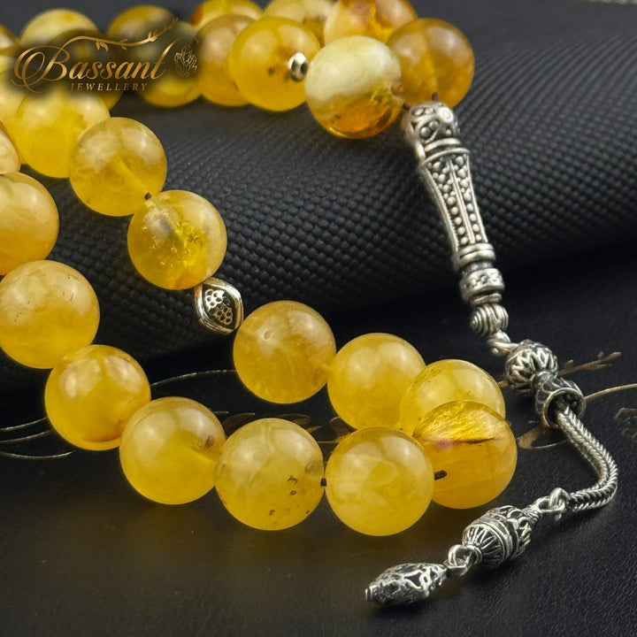 Polish Baltic Amber Rosary