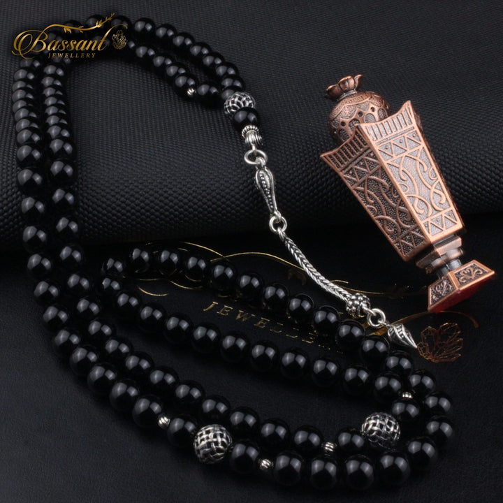 Black Agate\Onyx Rosary