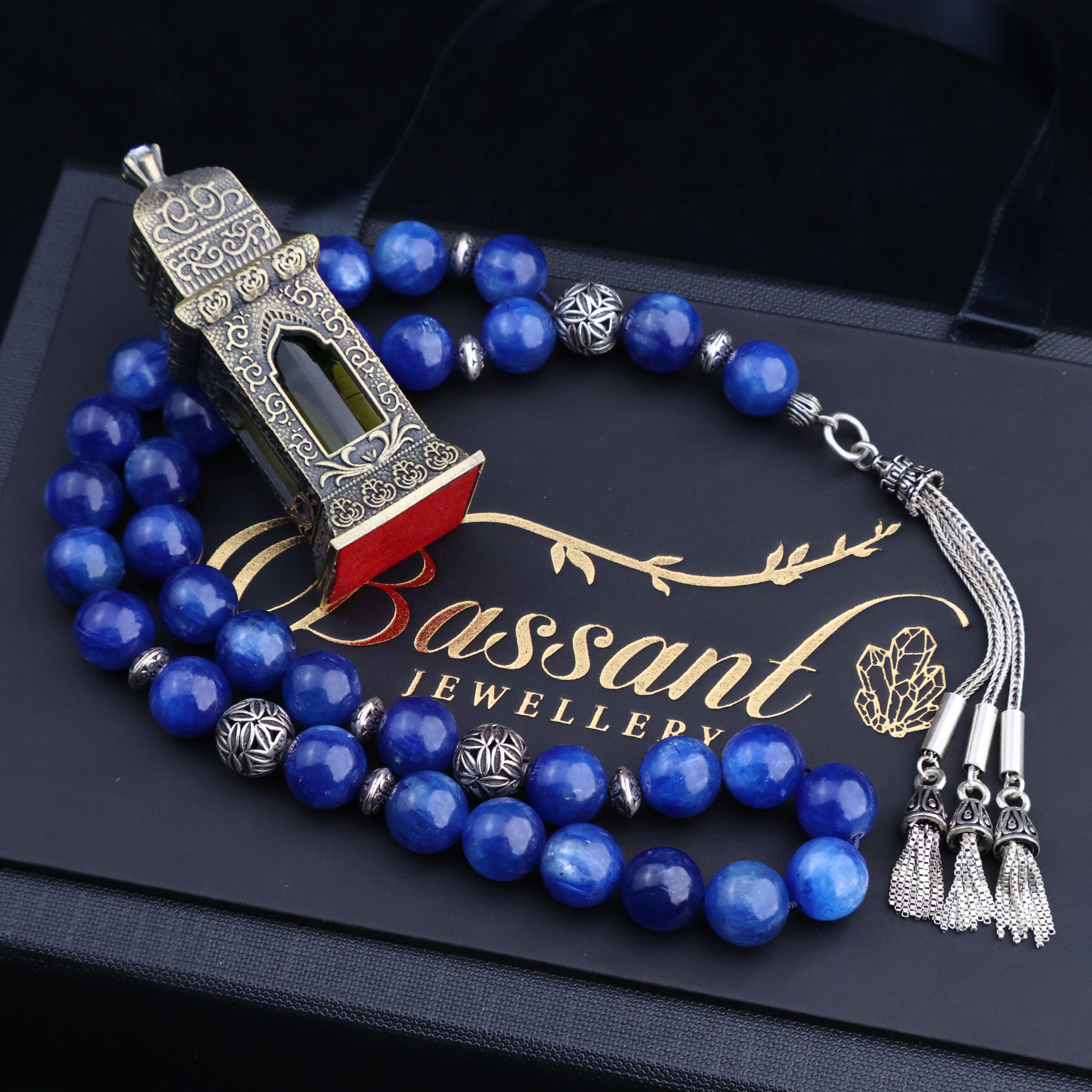 Kyanite Rosary - Bassant Jewellery