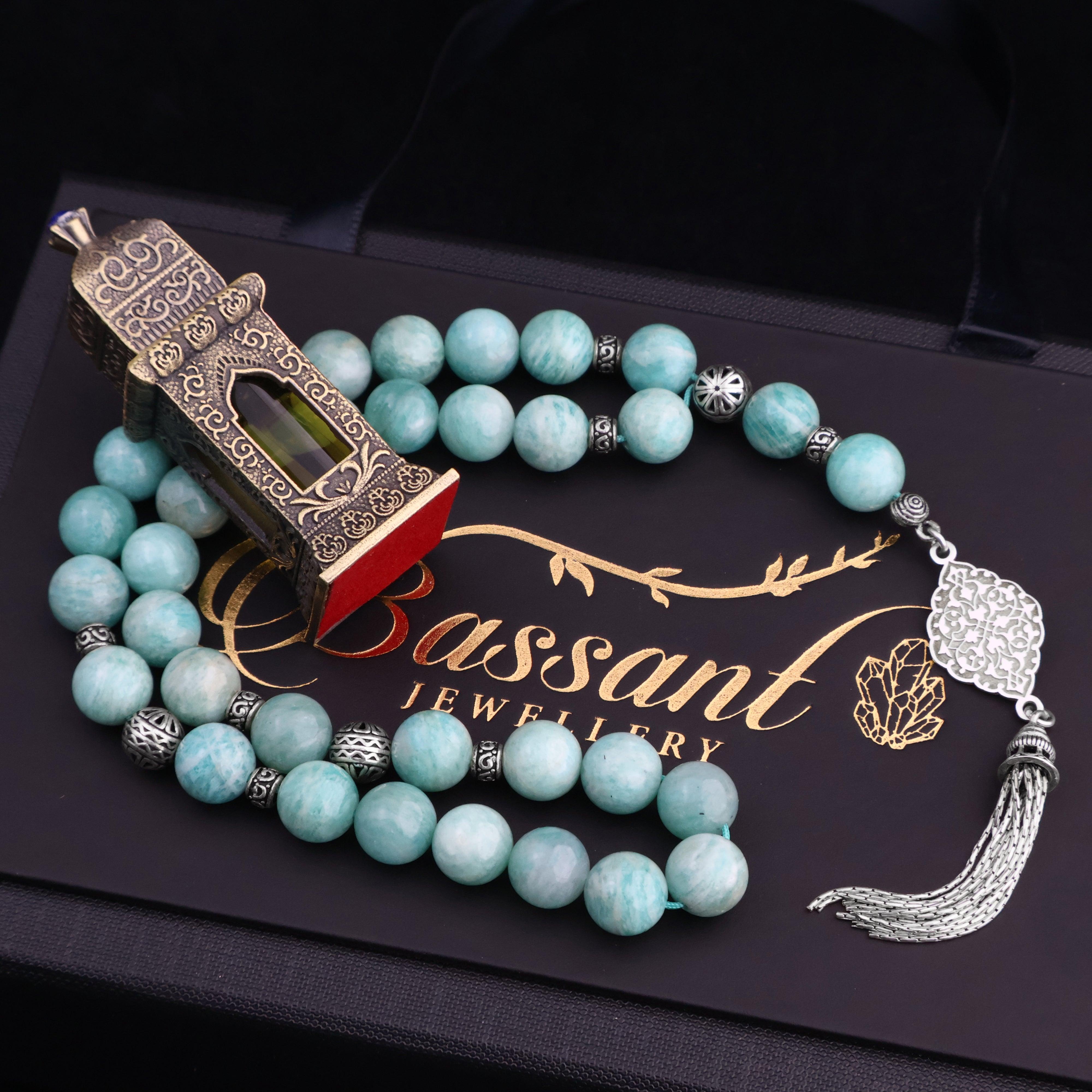 Amazonite Rosary - Bassant Jewellery