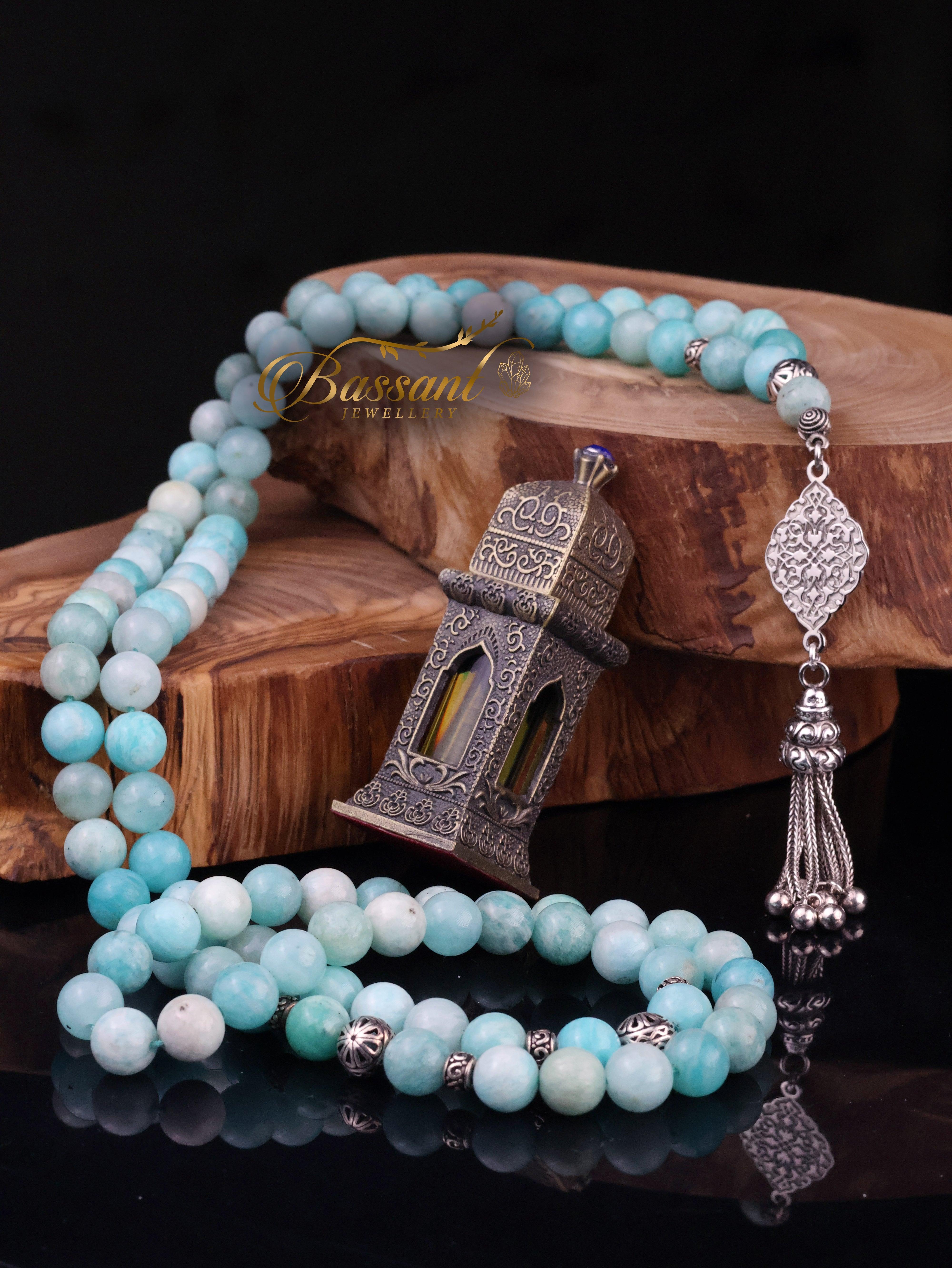 Amazonite Rosary - Bassant Jewellery