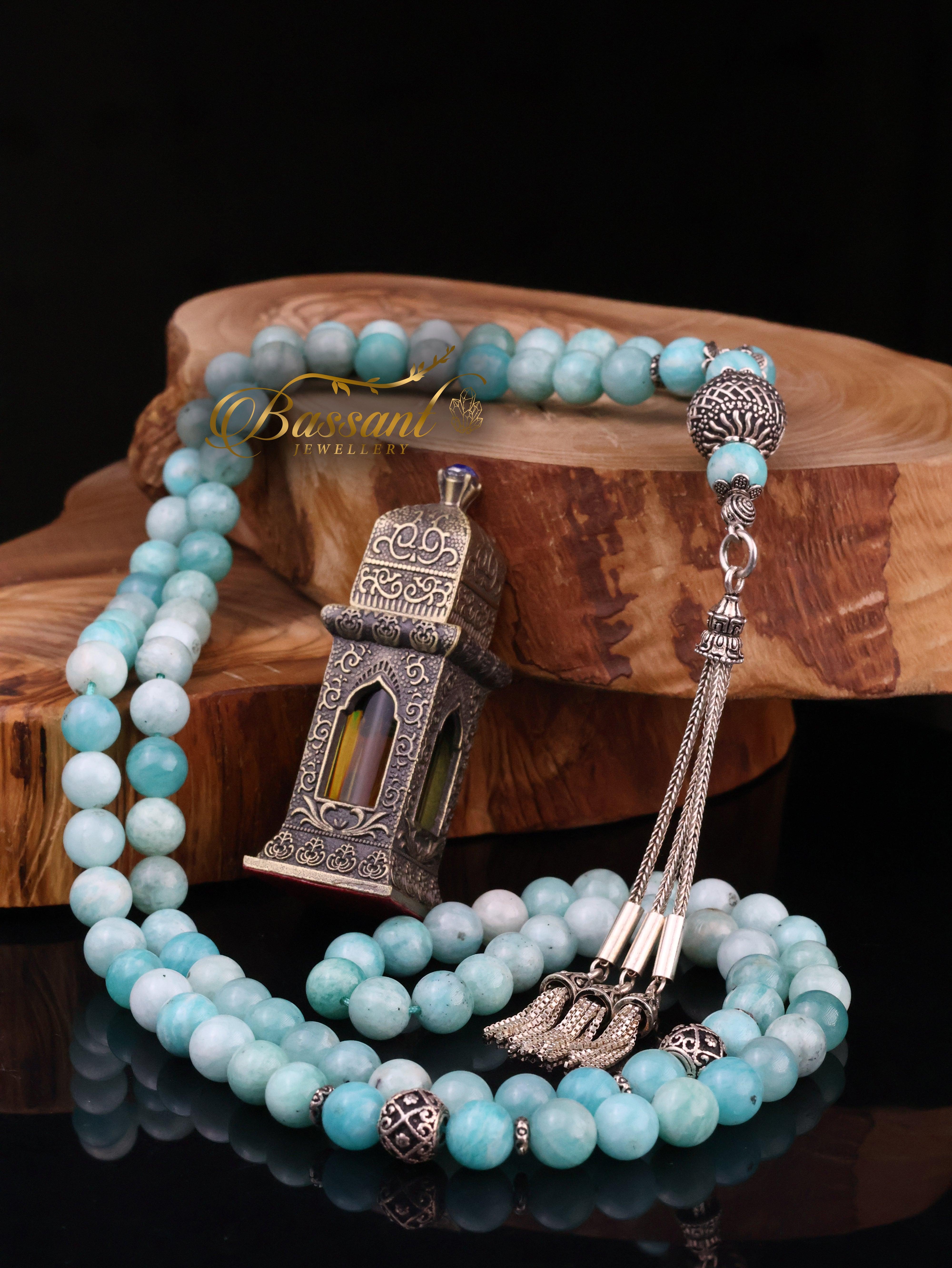 Amazonite Rosary - Bassant Jewellery