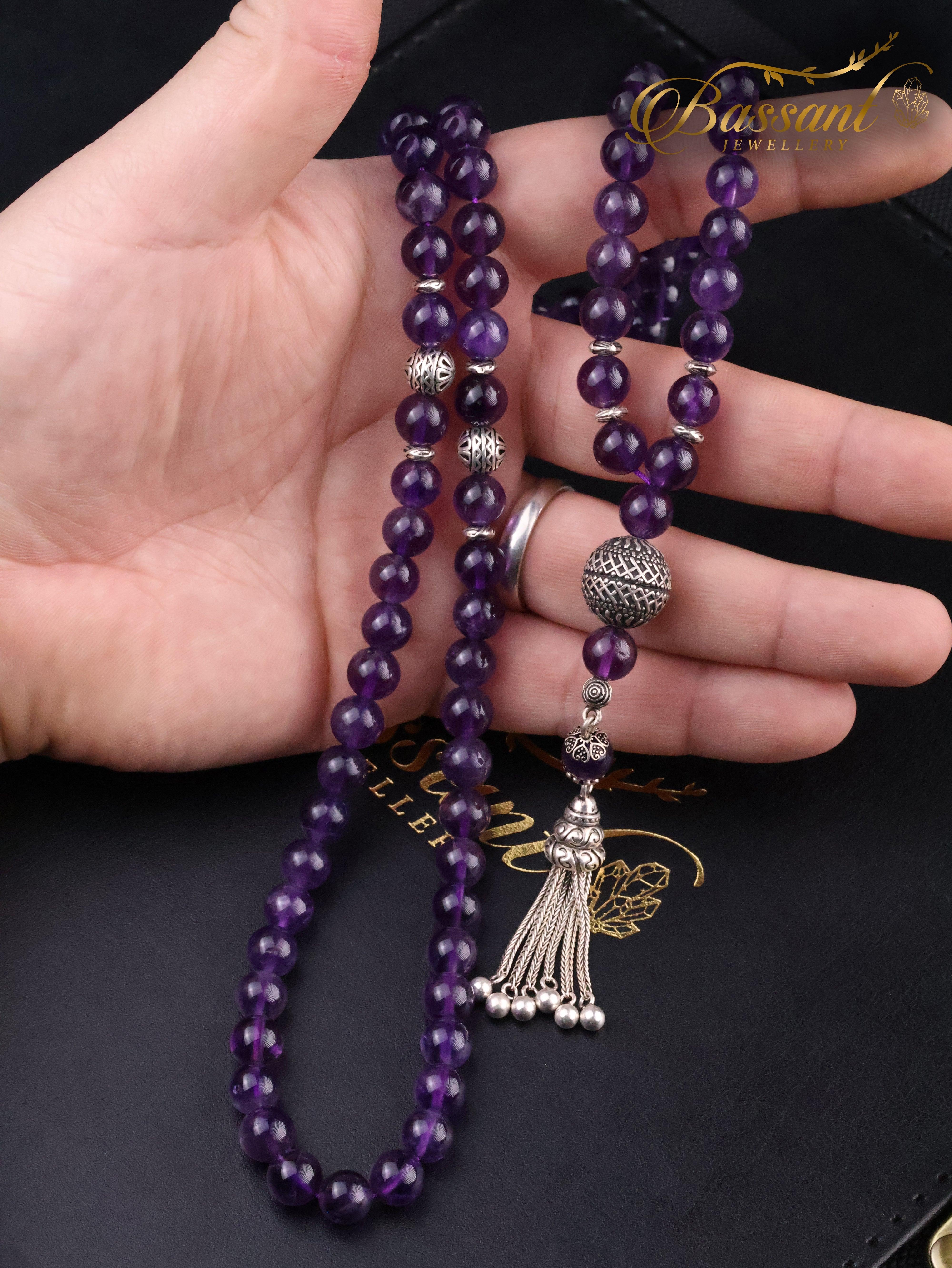 Amethyst Rosary - Bassant Jewellery