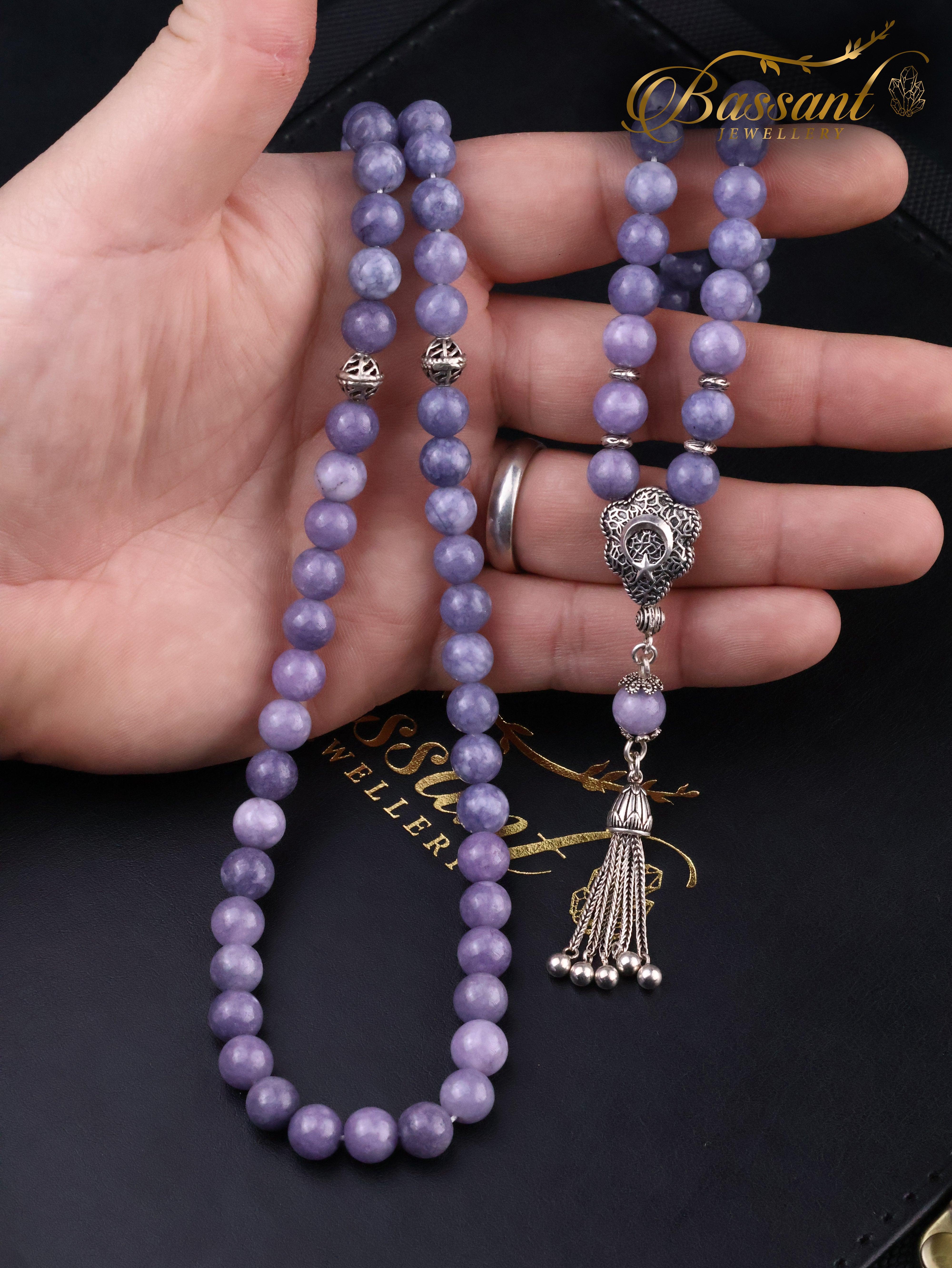 Angelite Rosary - Bassant Jewellery